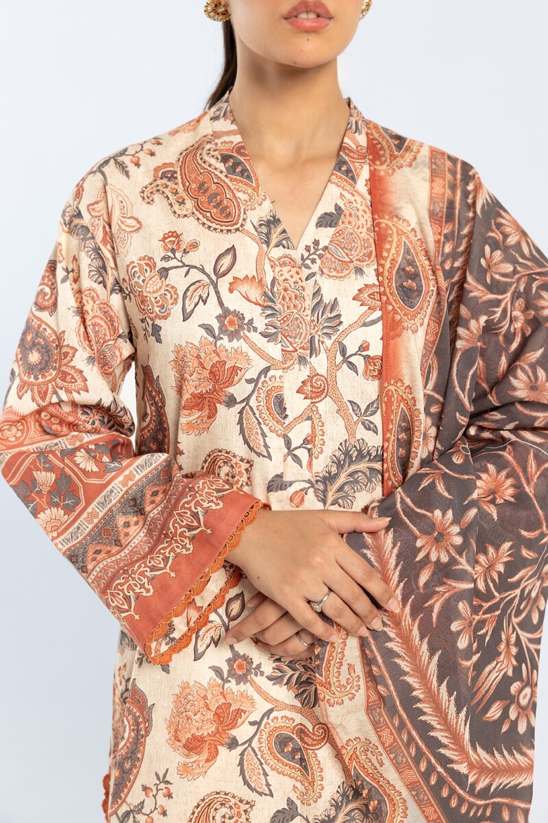 product Ethnic Printed Suit E0447 202 804 Unstithched Casual Special Price Vol Iii