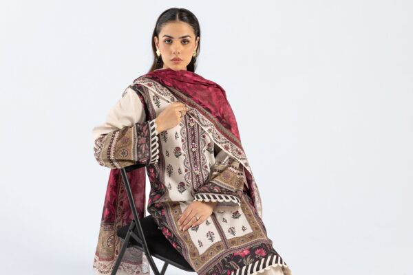 Ethnic Printed Suit E0451 202 006 Unstithched Casual Special Price Vol Iii