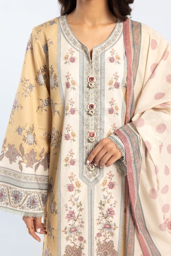 Ethnic Printed Suit E0452 202 007 Unstithched Casual Special Price Vol Iii