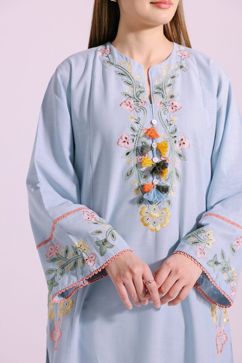 Ethnic Embroidered Shirt E4028 102 614 Ready To Wear