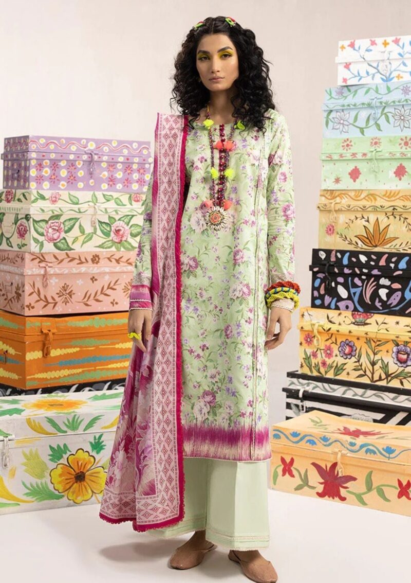 Ellena Digital Printed 3 Pcs EAS L3 Lawn Collection 24