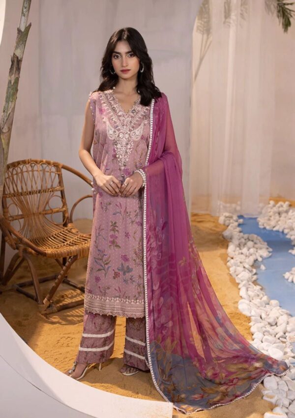 Ellena Summer Embroidered 24 Eas L3 9 7 Lawn Collection