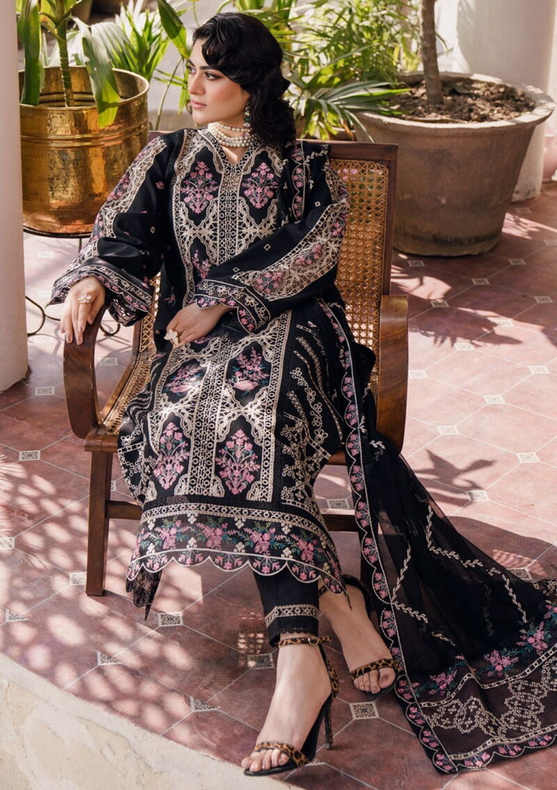 Bin Ilyas Naqsh D 3b Azlin Lawn Collection