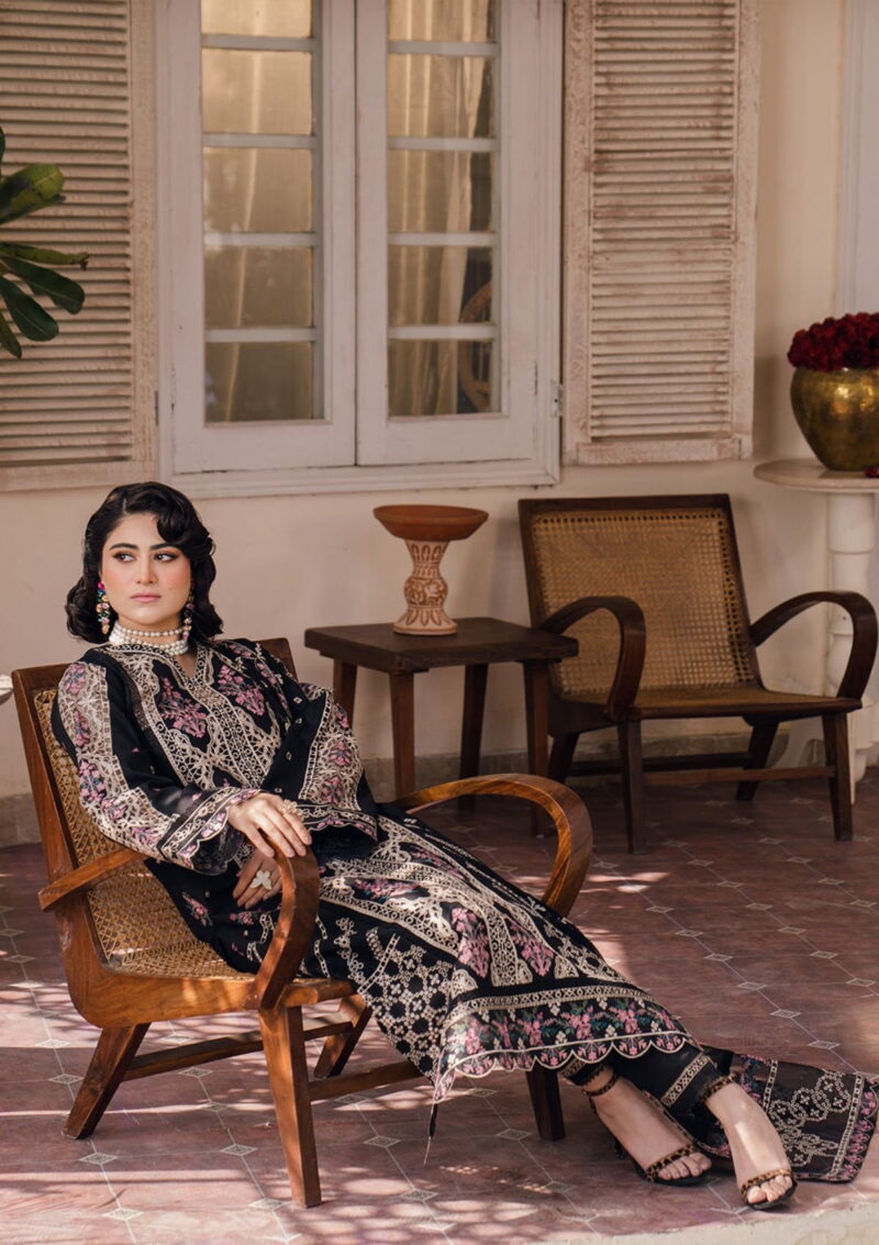 Bin Ilyas Naqsh D 3b Azlin Lawn Collection