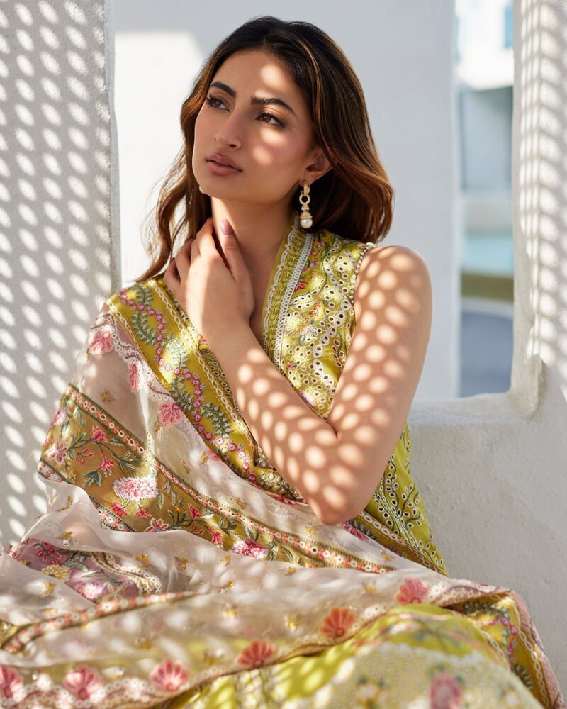 Faiza Saqlain Estera Embroidered Lawn 3pc Suit Collection 2024