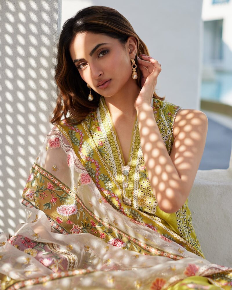 Faiza Saqlain Estera Embroidered Lawn 3pc Suit Collection 2024