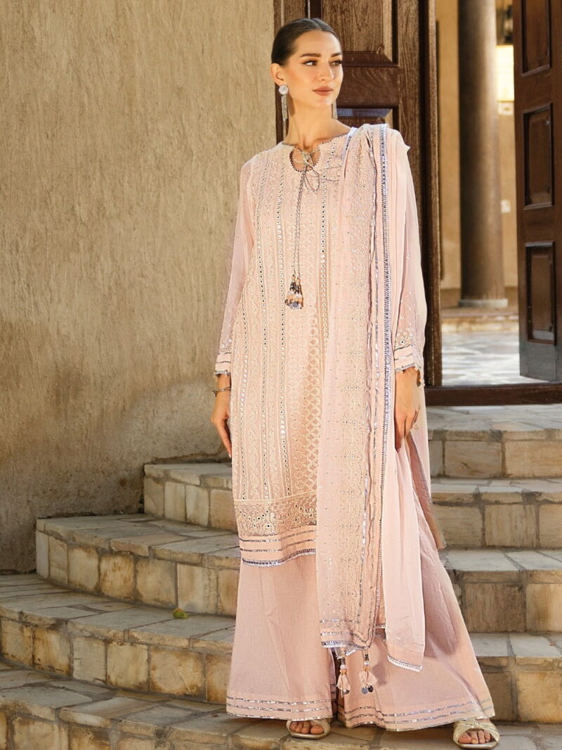 Gul Ahmed Fe-42033 Festive Chiffon Collection 2024