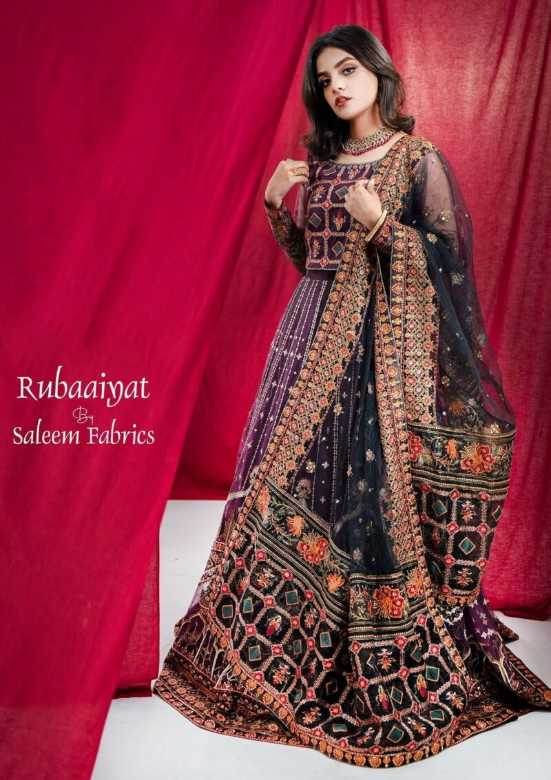 Rubaaiyat Embroidered Net Ren 1 Formal Collection