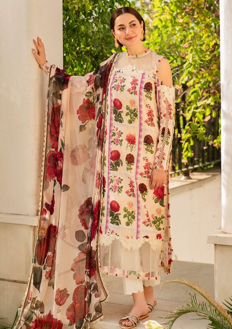 Asifa & Nabeel Am24 09 Gulabo Meraki Summer Vol 2 Premium Lawn Collection