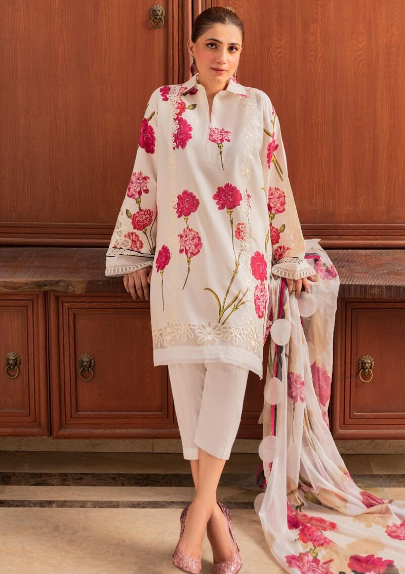 Asifa & Nabeel Meraki Summer Vol 2 Am24 12 Guldasta Lawn Collection 24