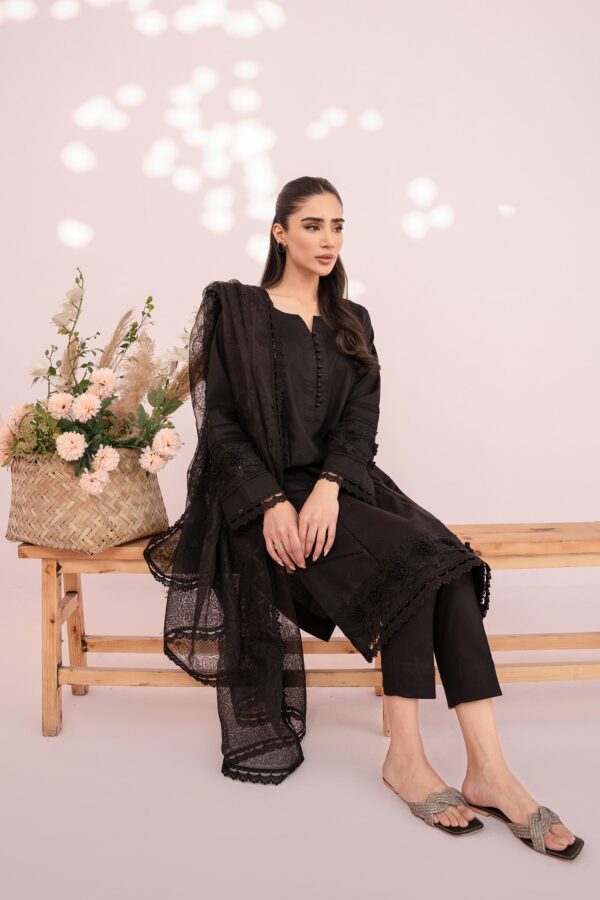 Hana Sunshine Sartorial Stitched Onyx Sartorial Stitched Summer Solids 3Pc Collection 2024