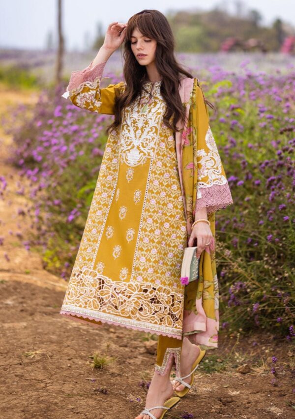 Mushq The Secret Garden Mh 4B Hemline Lawn Collection