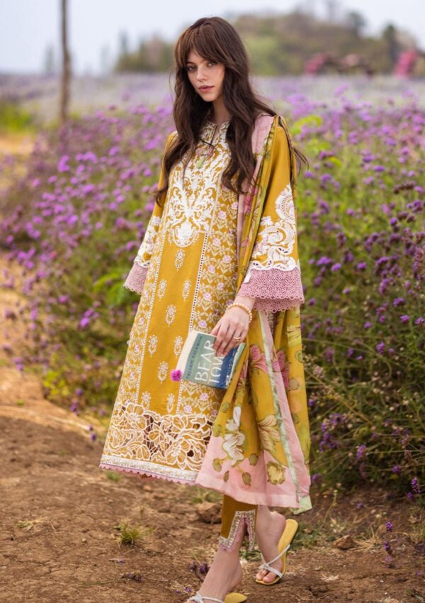 Mushq The Secret Garden Mh 4B Hemline Lawn Collection