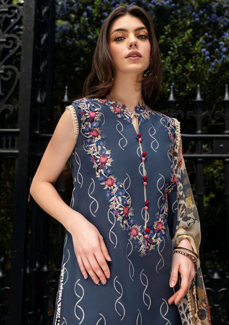 product Mushq Hmc 03 Petale Symphony Hemline Odyssey Lawn Collection