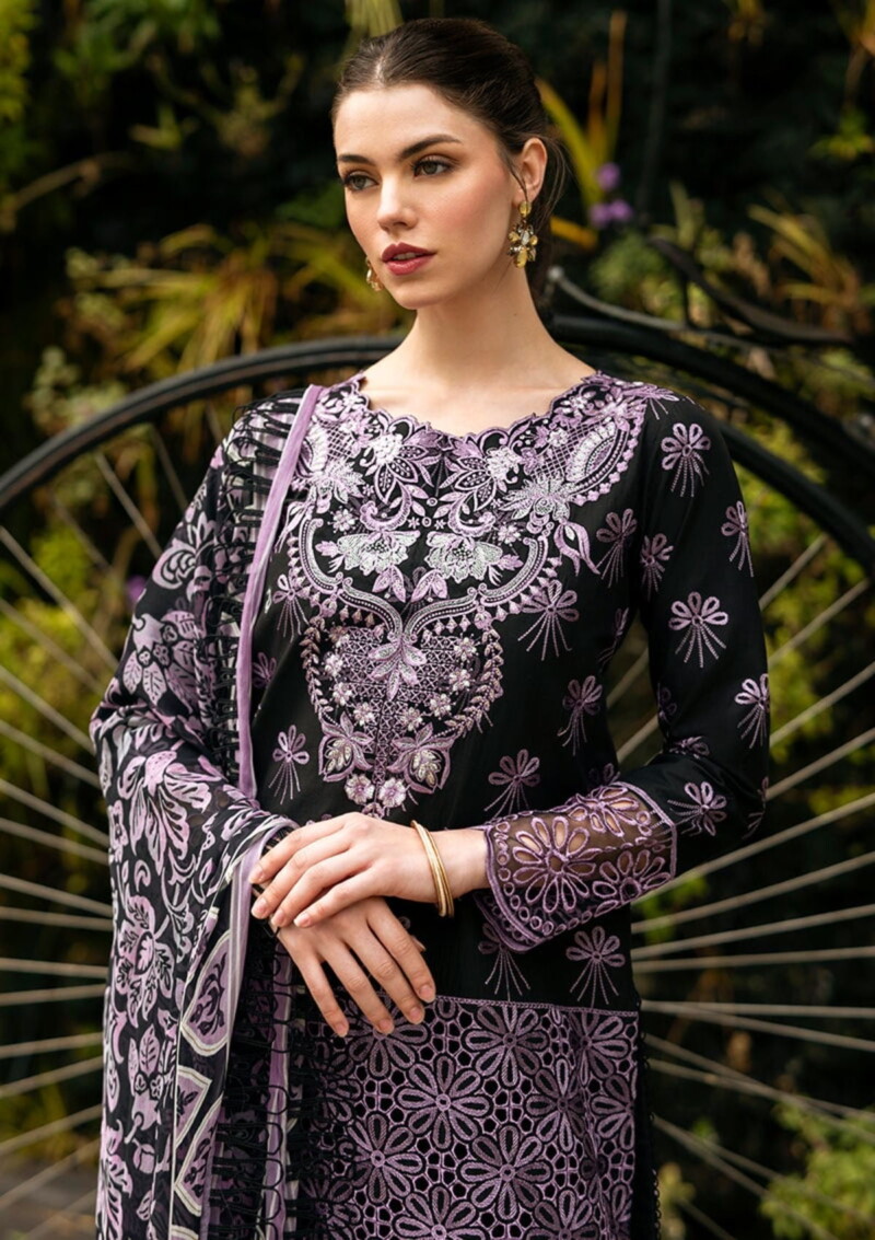 product Mushq Hmc 05 Luxe Lace Hemline Odyssey Lawn Collection