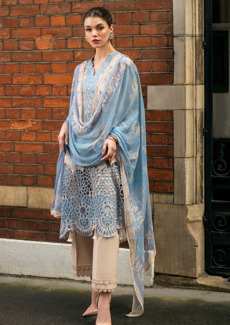 product Mushq Hmc 07 Mystical Muse Hemline Odyssey Lawn Collection