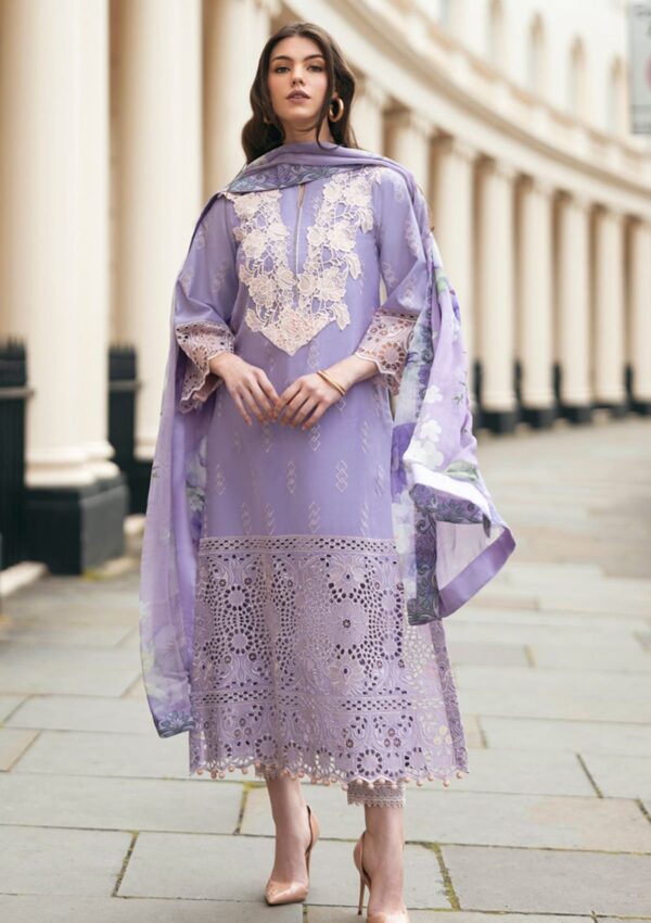 Mushq Hmc 09 Bloom Boulevard Hemline Odyssey Lawn Collection