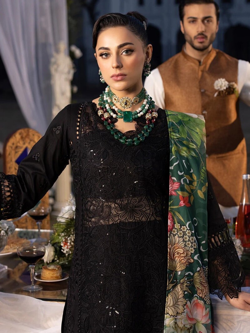 product Mahnur Mahrukh Mm24-01 B Hemayal Lawn Collection 24