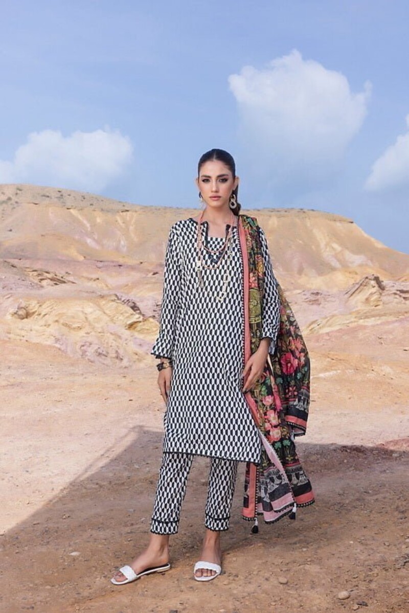 Regalia Identic Separates I7-01 Separates Vol-07 Printed Lawn Collection 2024