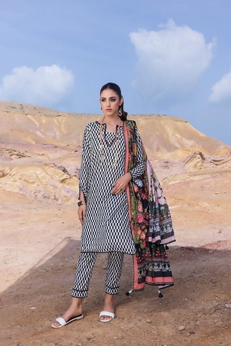 Regalia Identic Separates I7-01 Separates Vol-07 Printed Lawn Collection 2024