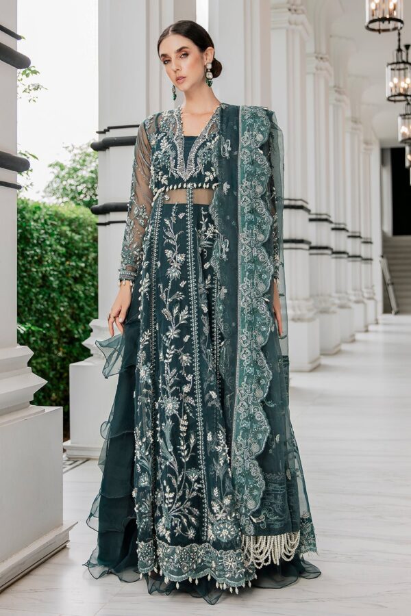 Saad Shaikh Fleurie - Lisya Fleurie Luxury Embroidered Organza Suit Collection 2024