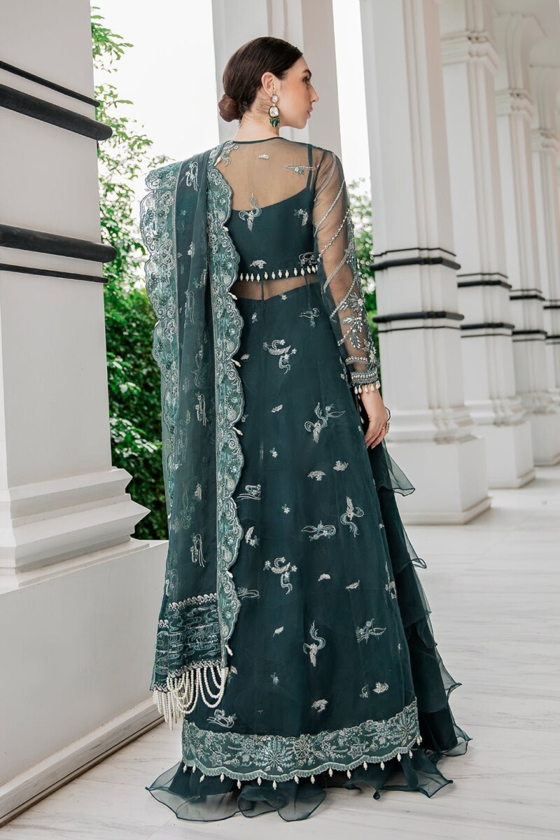 product Saad Shaikh Fleurie - Lisya Fleurie Luxury Embroidered Organza Suit Collection 2024