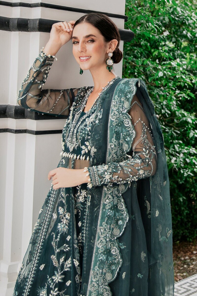 product Saad Shaikh Fleurie - Lisya Fleurie Luxury Embroidered Organza Suit Collection 2024