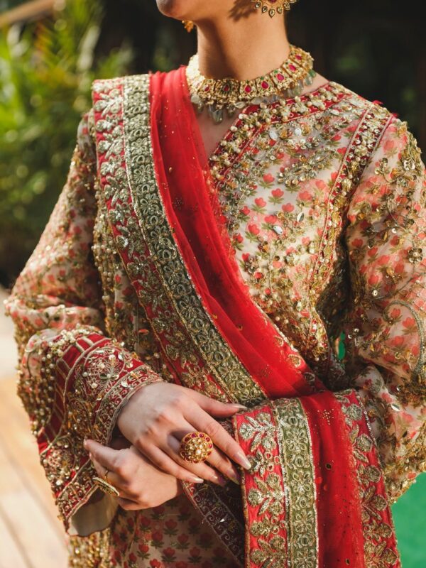 Saira Shakira - Isla Embroidered Organza Wedding Suit Collection 2024