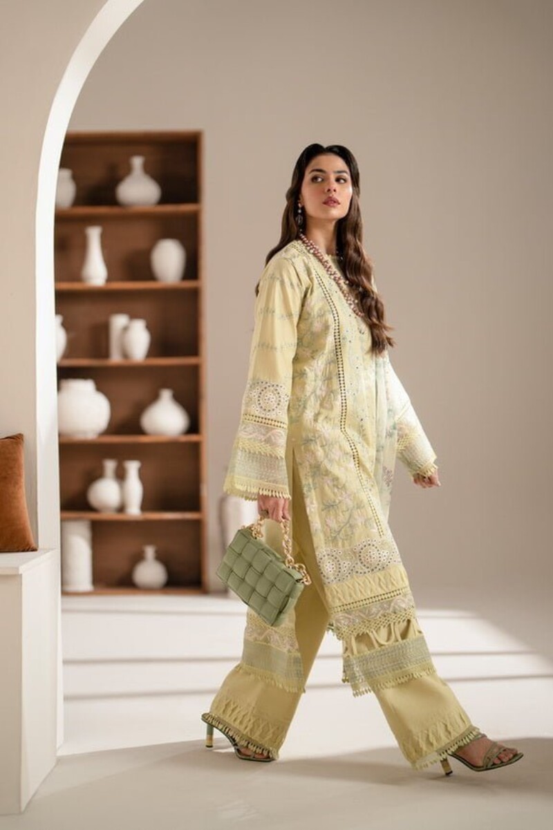 Azzal Jehaan Lawn 3pc Suit Collection 2024