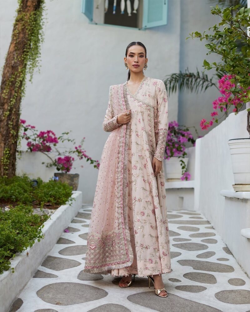 Faiza Saqlain Karine Embroidered Lawn 3pc Suit Collection 2024