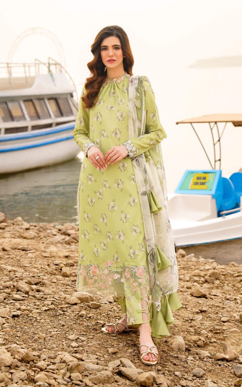 Asifa & Nabeel M 10 Lara Meraki Premium Lawn Collection