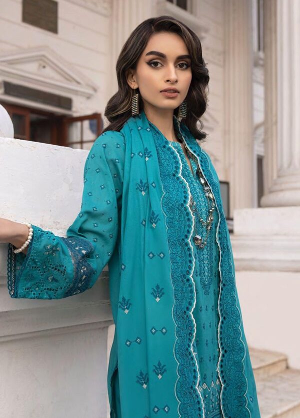 Lakhany Spring Lg-Aa-0017 Embroidered Lawn 3Pc Suit Collection 2024