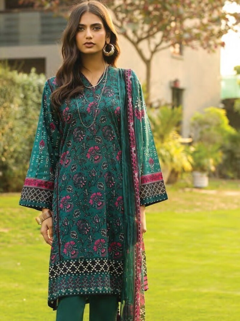 Komal Lg-Am-0088-A Printed Lawn 3pc Suit Collection 2024