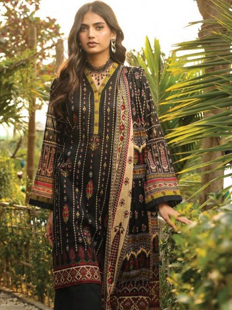 Komal Lg-Mm-0011-A Printed Lawn 3pc Suit Collection 2024