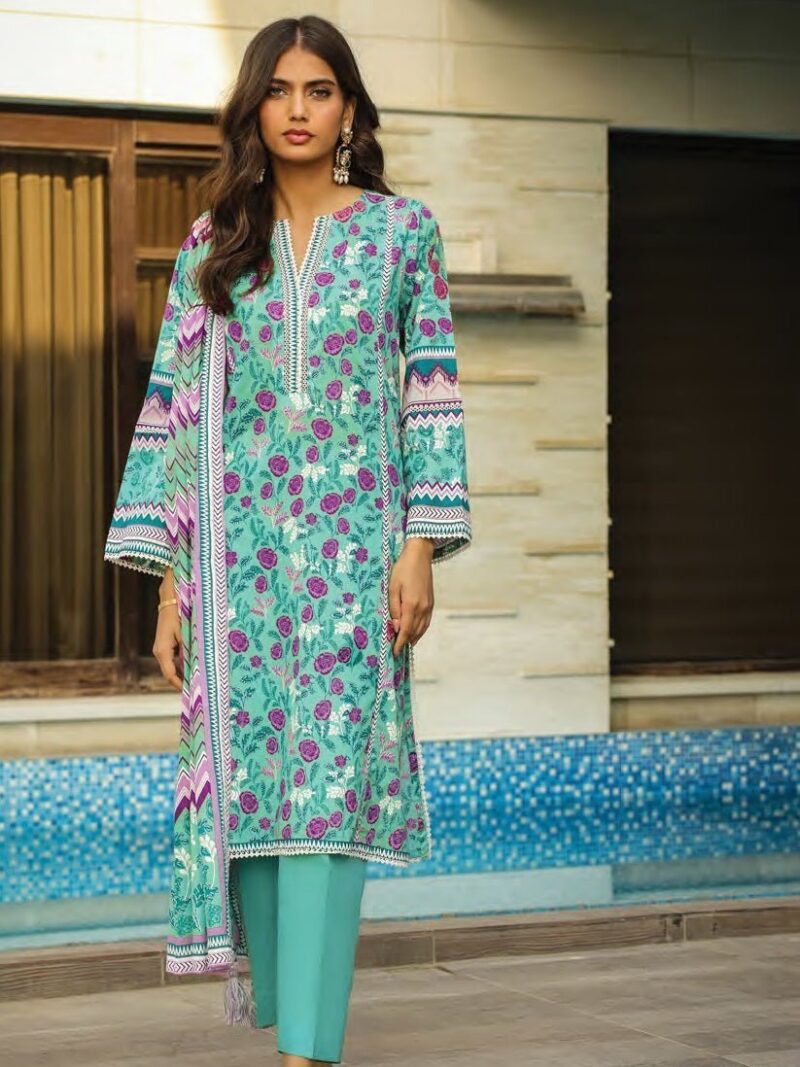 Komal Lg-Mm-0013-A Printed Lawn 3pc Suit Collection 2024