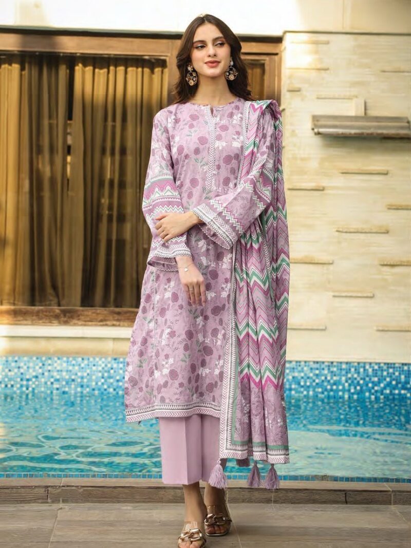 Komal Lg-Mm-0013-B Printed Lawn 3pc Suit Collection 2024