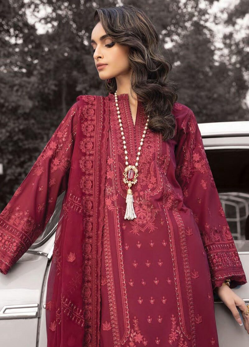 Lakhany Spring Lg-Rm-0062 Embroidered Lawn 3pc Suit Collection 2024