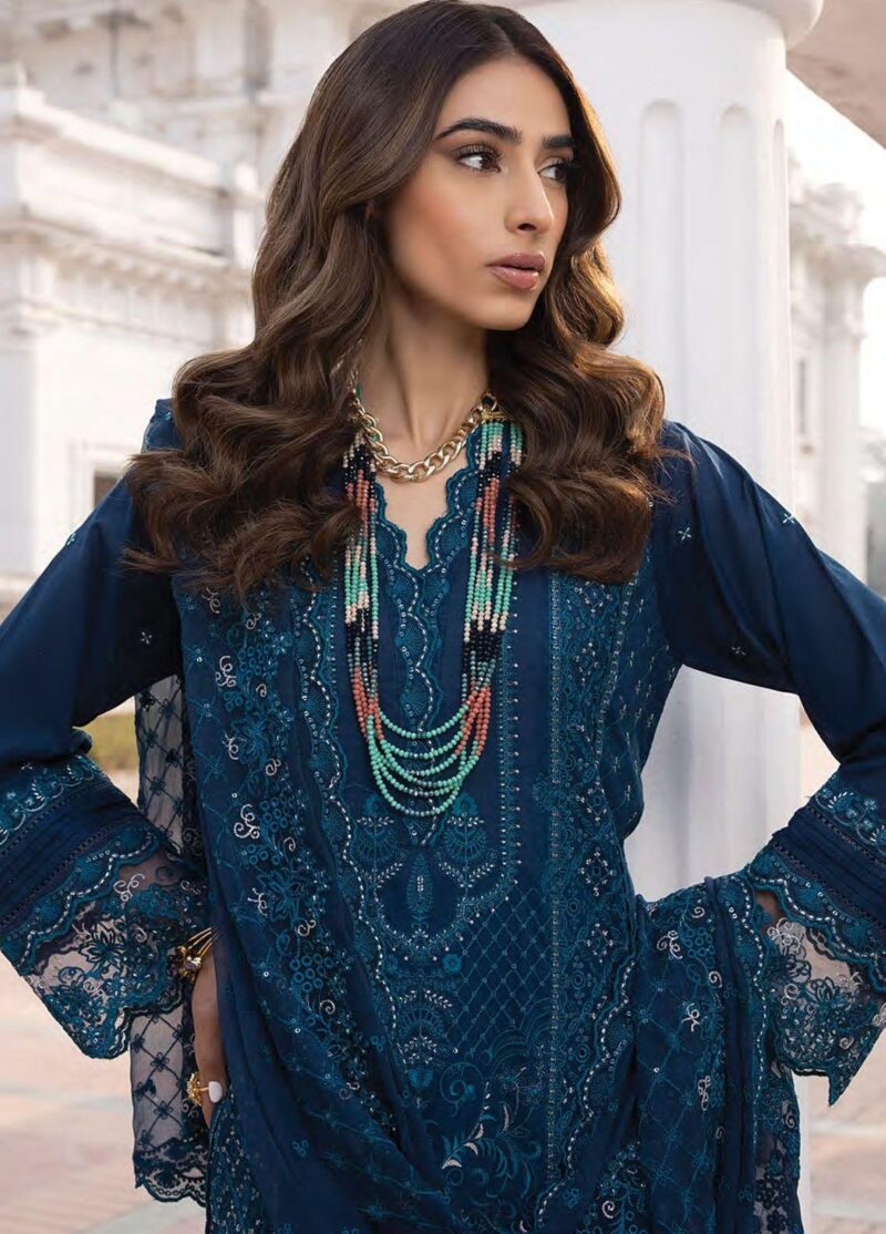 Lakhany Spring Lg-Sk-0142 Embroidered Lawn 3pc Suit Collection 2024