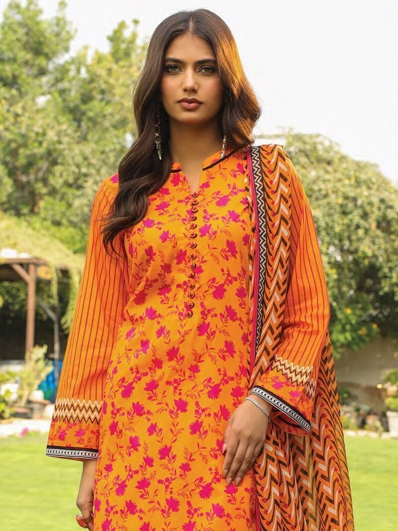 Komal Lg-Sr-0147-A Printed Lawn 3pc Suit Collection 2024