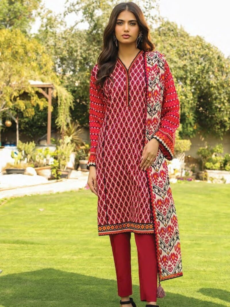 Komal Lg-Sr-0176-A Printed Lawn 3pc Suit Collection 2024