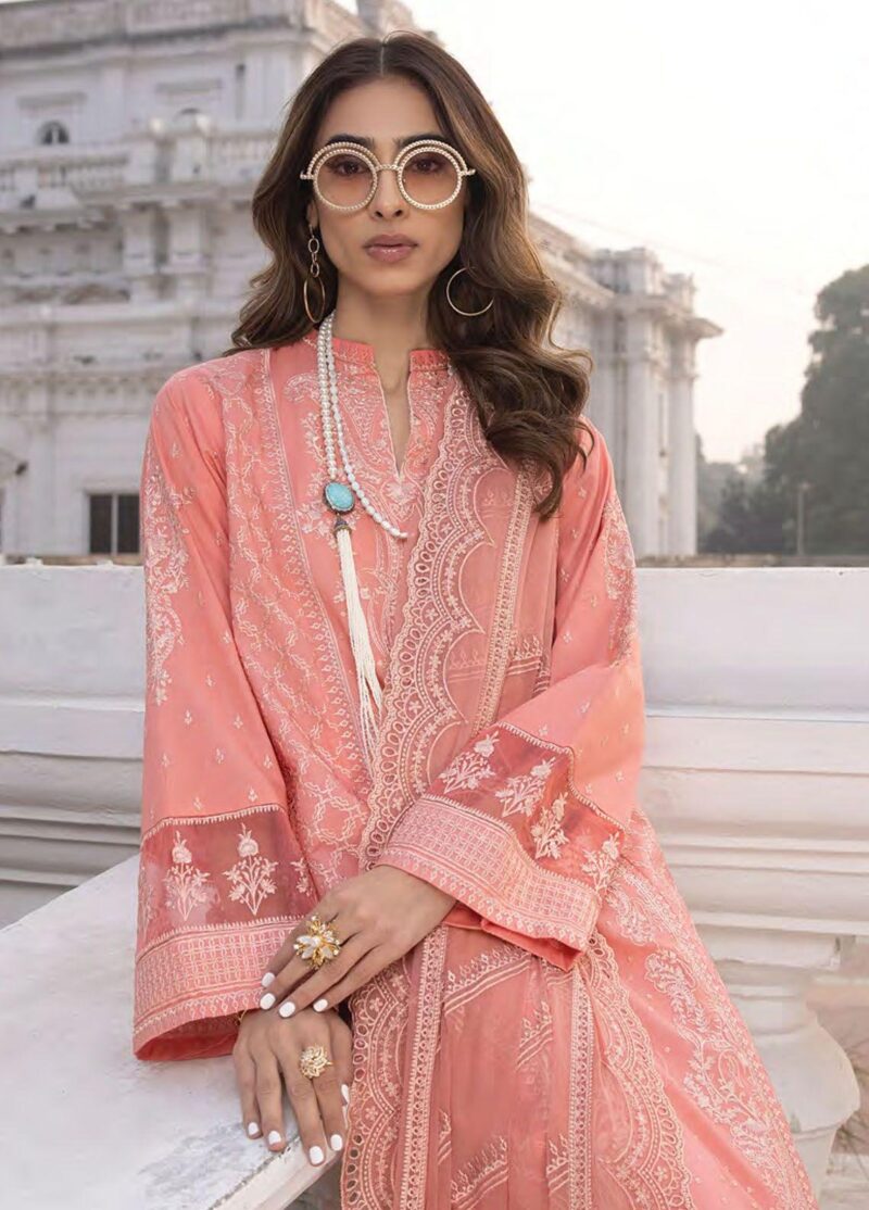 Lakhany Spring Lg-Sr-0177 Embroidered Lawn 3pc Suit Collection 2024