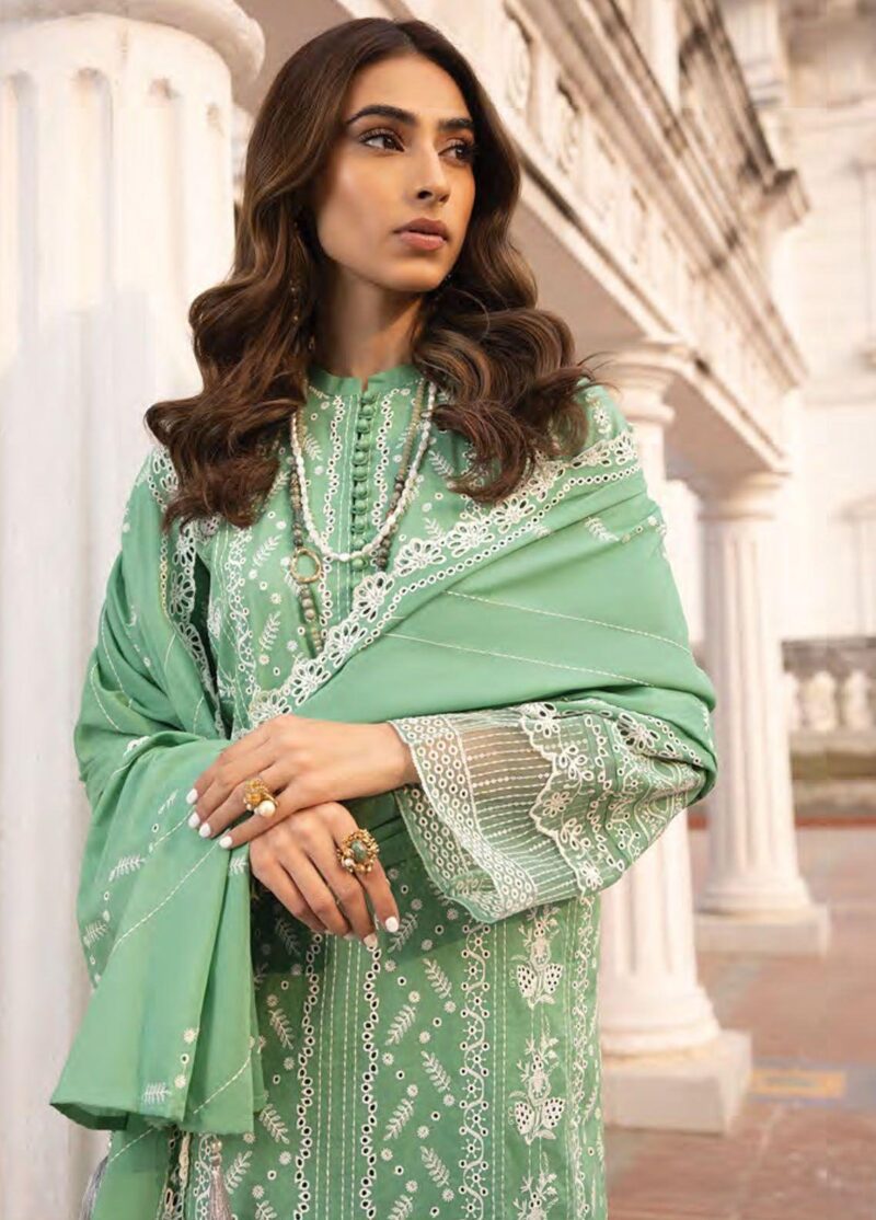 Lakhany Spring Lg-Zh-0062 Embroidered Lawn 3pc Suit Collection 2024