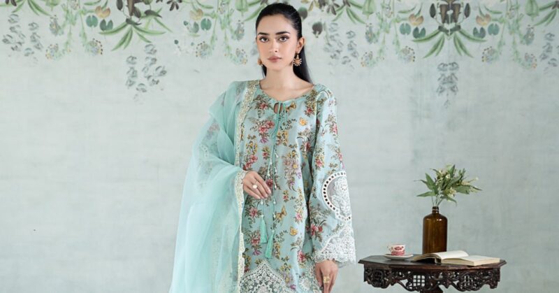 Noor D6 B White Laser And Schifli Luxury Chikankari Lawn 24 Collection 24