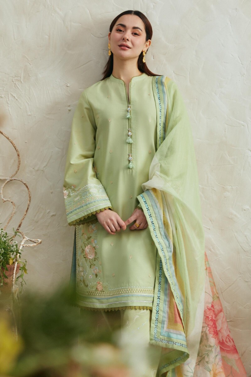 product Zara Shahjahan Layla-5b Coco Embroidered Lawn 3pc Suit