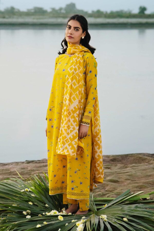 Rang Ja 5fr0885 Mustard Paisley Collection 24