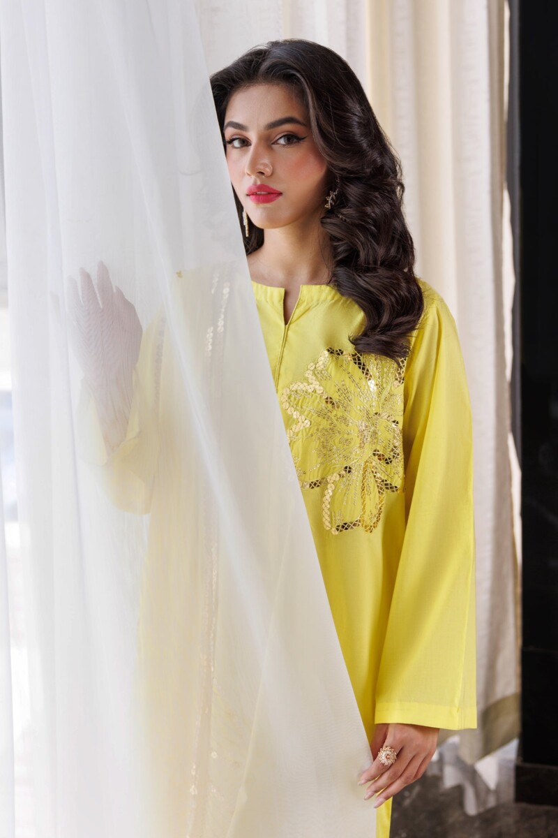 product Charizma 3 Pc Embroidered Lawn Shirt With Chiffon Dupatta And Trouser Ed 4 033