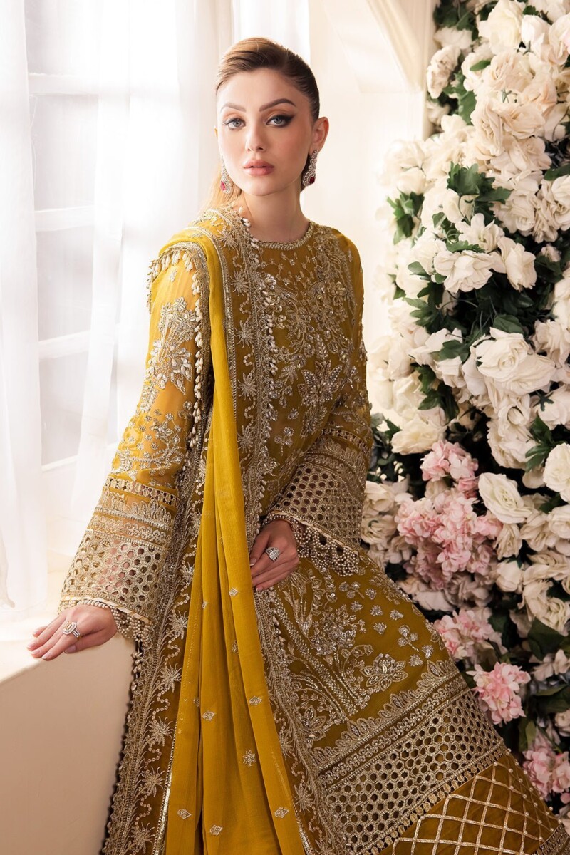 product Saad Shaikh Panache - Ramz Panache Luxury Chiffon 3pc Collection 2024