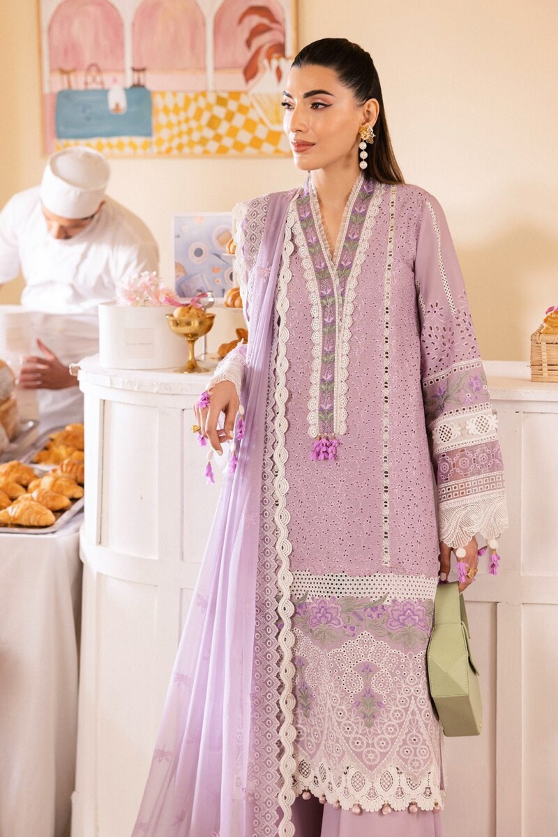 product Saad Shaikh Lamour D-03 Azura Lamour Embroidered Luxury Lawn Collection 2024