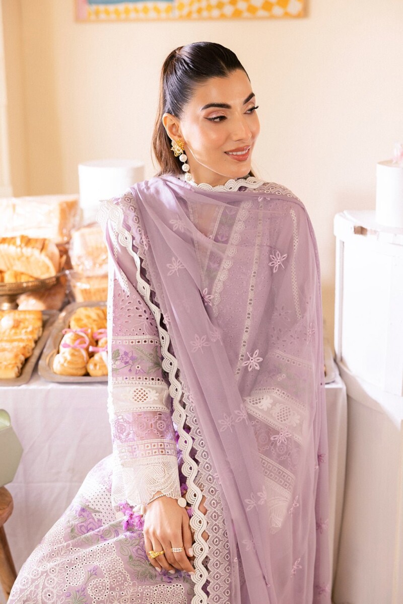 product Saad Shaikh Lamour D-03 Azura Lamour Embroidered Luxury Lawn Collection 2024