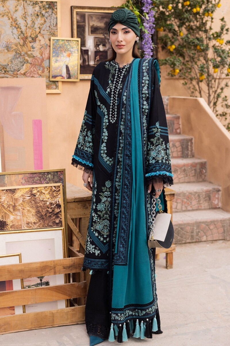 product Saad Shaikh Lamour D-05 Reh Lamour Embroidered Luxury Lawn Collection 2024